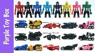미니특공대 장난감 총모음 미니특공대X 슈퍼공룡파워 Mini Force Transformer Toys Collection