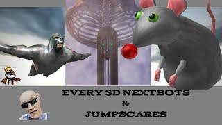 Every 3D nextbots & jumpscares nico's nextbots