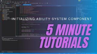 UE4 | 5 Minute Tutorial | Initializing Ability System Component