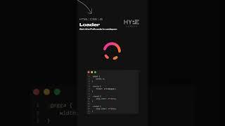 How to make a pre loader or spinner for website using css @hypecoders