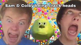 Sam and Colby on crack PART 1