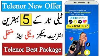 Telenor Internet Packages | Top 5 best Internet Packages | code bawa tv |