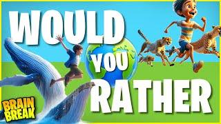 Earth Day Brain Break  Freeze Dance for Kids  Would You Rather  Just Dance  Danny GoNoodle
