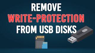 Remove write-protected from a USB (Pen-drive) [100% working]