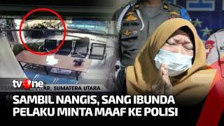 Detik-detik Wanita Seruduk Pintu SPKT Polres Siantar Hingga Hancur | Sidik Jari tvOne