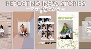 10 Creative “NEW POST” Instagram Story Ideas | using the IG app only
