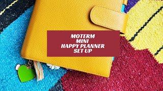 Moterm Mini Happy Planner Set Up!
