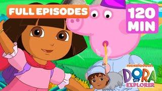 Dora the Explorer | Dora Saves Fairytale Land FULL EPISODES Marathon! | 5 Full Episodes a