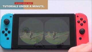 How to Setup VR on Nintendo Switch Zelda BOTW