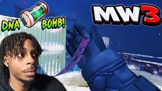 Knife Only DNA Bomb 100+ Kills Gameplay! Call of Duty Modern Warfare 3 Multiplayer