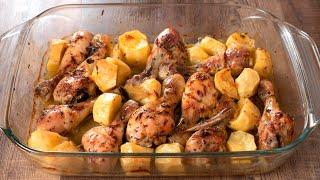 Pollo Asado con Salsa de Naranja y Patatas ¡Receta Fácil y Deliciosa!