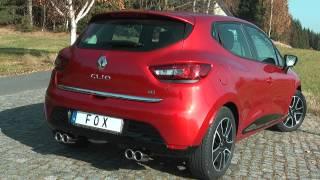 Renault Clio IV FOX Sportendschalldämpfer