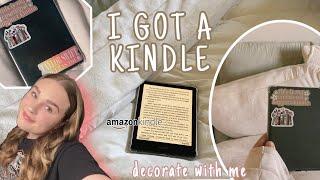 I GOT A KINDLE!! *decorate it with me*