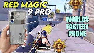 RED MAGIC 9 PRO PUBG TEST WITH FPS METER WORLDS FASTEST PHONE