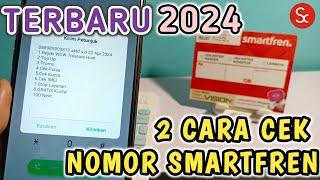 Terbaru Cara Cek Nomor Smartfren 2024 | Cara Melihat Nomor Smartfren 2024