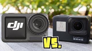 DJI Osmo Action Camera VS Gopro 7 Black