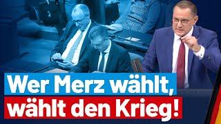 Tino Chrupalla attackiert Merz! - AfD-Fraktion im Bundestag