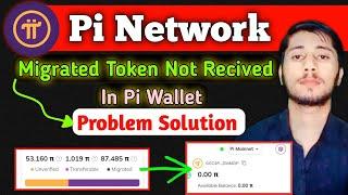 Pi network coin migrated but not received in pi wallet | pi network