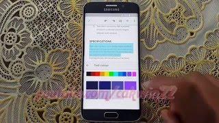 Google Docs : How to change Text Color on Android Phone