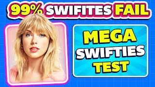 MEGA SWIFTIES TEST Challenge | Are you Taylor Swift fan? 