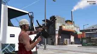 GTA 5 [R.D.E. 4.0.3] - Trevor's Triad Shootout + Ten Star Escape