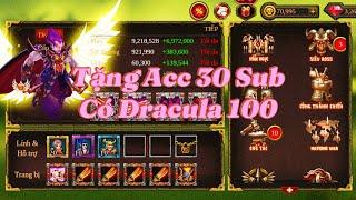 [Epic Heroes War] [Tặng Acc 30 Sub Có Dracula 100] [Tk Mk Trong Video] [Hưng Fish Epic] 