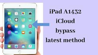 iPad A1432 iCloud Bypass by Hardware 2019.