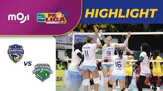 Bandung BJB Tandamata VS Gresik Petrokimia (3-2) | Highlight FINAL FOUR PLN Mobile Proliga 2023