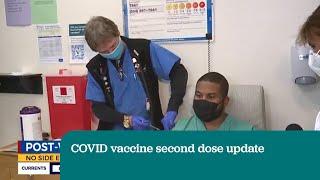 COVID vaccine second dose update