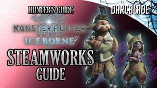 HOW TO USE STEAMWORKS : MHW ICEBORNE GUIDE