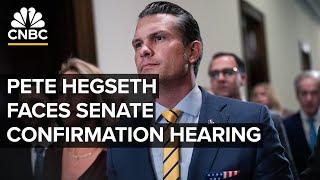 Pete Hegseth faces Senate confirmation hearing for Secretary of Defense nomination — 1/14/2025