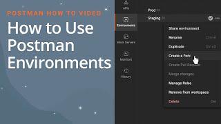 Postman | How to Use Environments