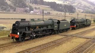 Bachmann and Hornby Rebuilt Royal Scots.