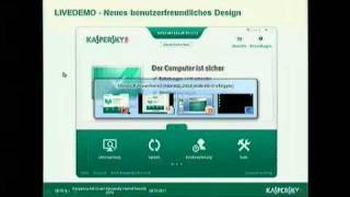 Livedemo Kaspersky Internet Security 2012