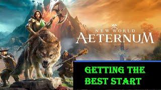 Getting the Best Start on Fresh Servers - New World Aeternum - First 10 Level Walkthrough