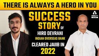 Success Story Of Hero Devrani Indian Overseas Bank Vadodara Gujarat | Preparation Strategy