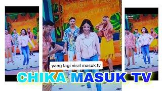 CHIKA MASUK TV || terkait Goyangan nya yang VIRAL di TIKTOK