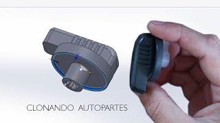 CLONANDO AUTOPARTES (TUTORIAL SOLIDWORKS DISEÑO Y FABRICACION IMPRESION 3D)