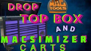 Mac Tools: New Drop Top Box And Macsimizer Roll Carts! Check This Out!! It’s Cool!