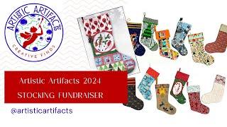 Artistic Artifacts 2024 Stocking Fundraiser