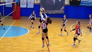 Turkish İzmir Özateş - Mavişehir College Star Girls Volleyball Match I Full Match