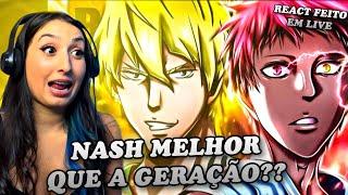 (QUEM É O MAIS FODA?) | REACT | Rap: Me Olhe de Baixo (Akashi e Nash Gold) Ft @Flash Beats / TK RAPS