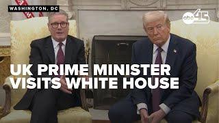 FULL: Trump discusses fired veterans, Ukraine war, Biden during visit with UK Prime Minister