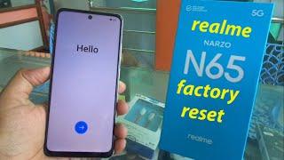 realme NARZO N65 5G factory reset solution.