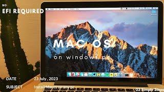 Install Mac Os Mojave on windows pc in 7 minutes