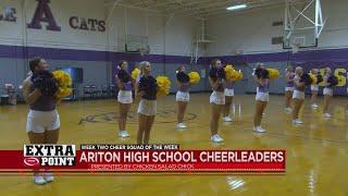 The Extra Point Cheer Squad of the Week, Week Two: The Ariton Purple Cat Cheerleaders