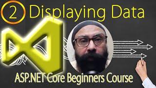 Displaying Data on a Page | Tutorial 2 ASPNET Course