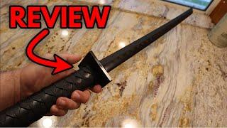 Best Ninja Training Sword Review and Demo | Ninja Sword Amazon Product Review!