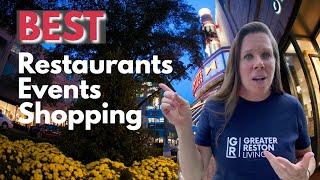 Discover Reston's Top Dining & Shopping Spots! | Insider's Tour of Reston Town Center