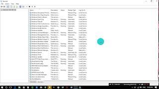 HOW TO ENABLE service.msc on WINDOWS 10